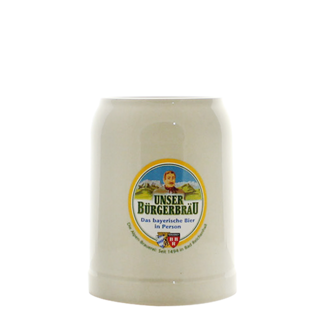 UNSER BÜRGERBRÄU Steinkrug
